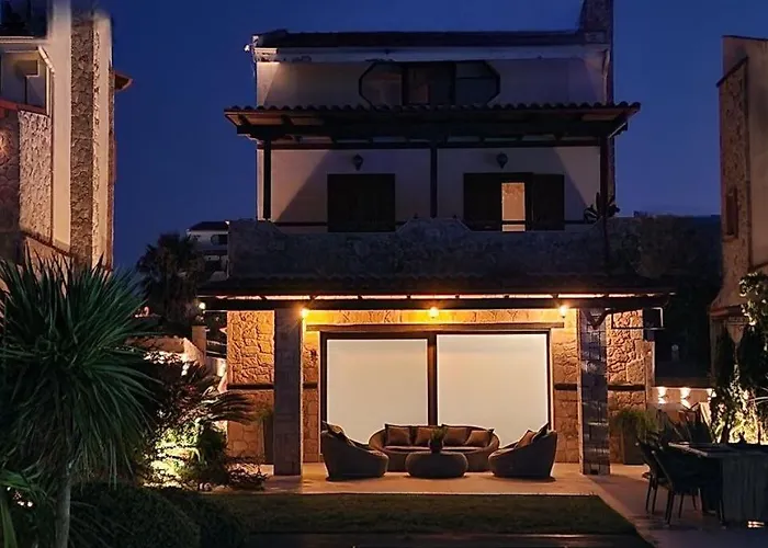 Musa With Private Pool Áfitos